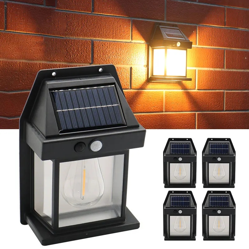Smart Garden Lanterns - Солнечная вольфрамовая ночная лампа, интеллектуальный датчик