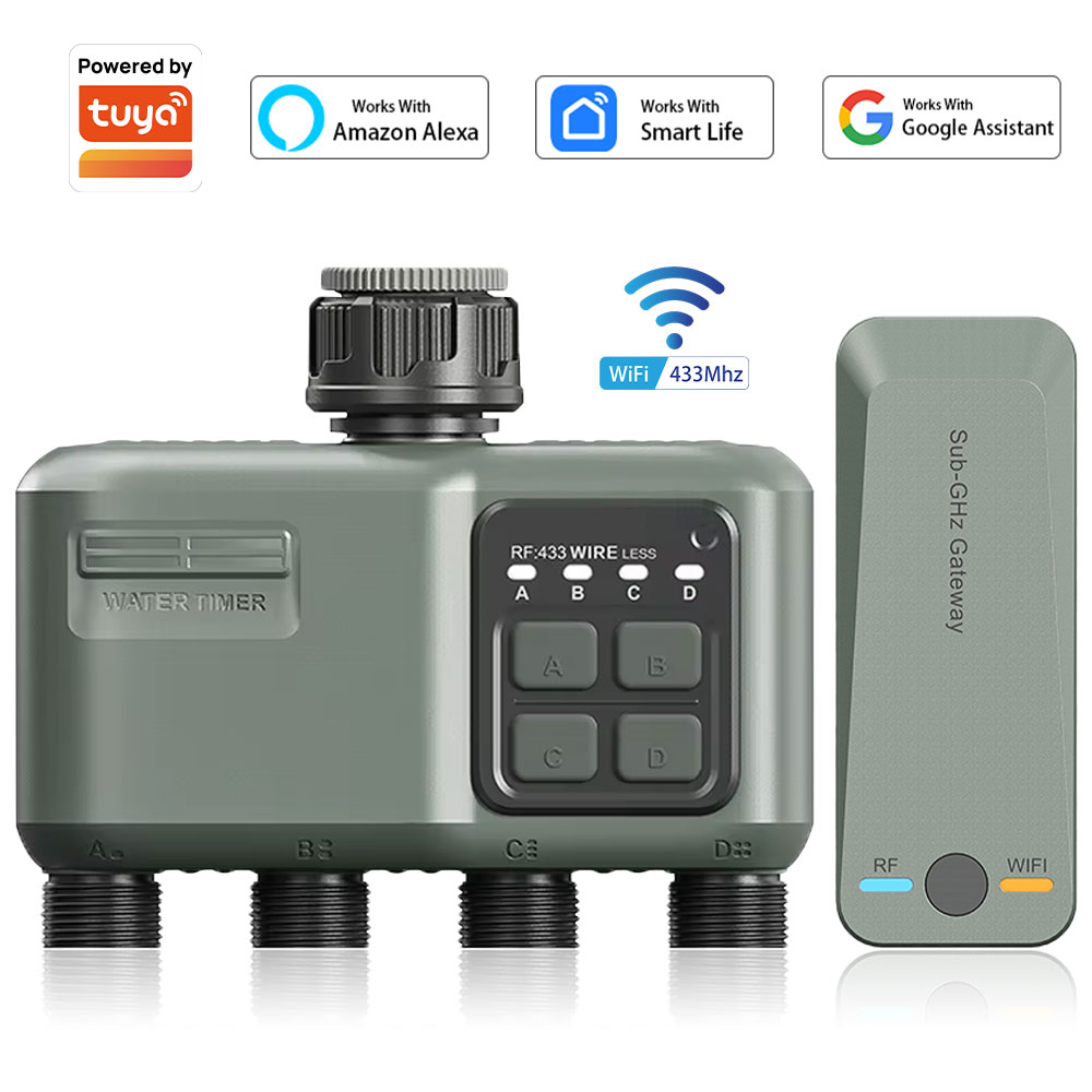 Smart Garden Home - Программируемый таймер полива на 4 выхода