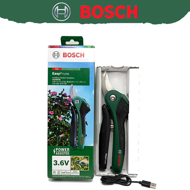 Smart Garden Bosch - Аккумуляторные умные садовые ножницы Bosch 3.6В