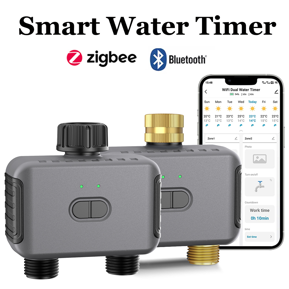 Умный таймер воды Tuya Zigbee/ – обзор и цена Smart Garden Is