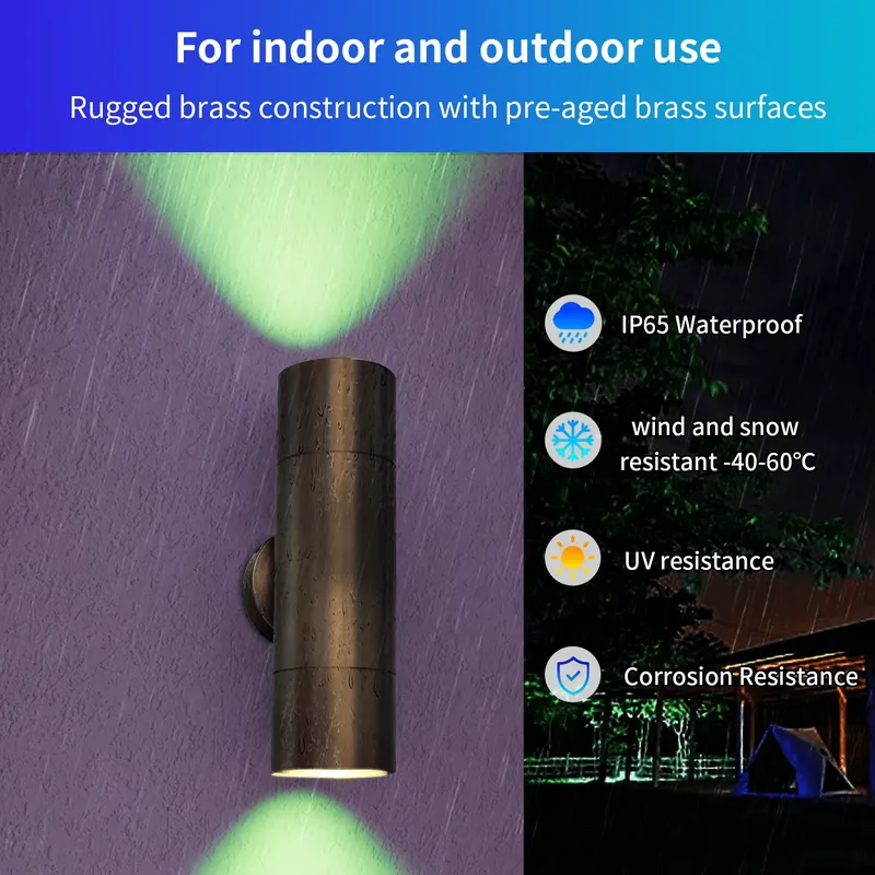 Прочный латунный уличный свето – обзор и цена Smart Garden Is