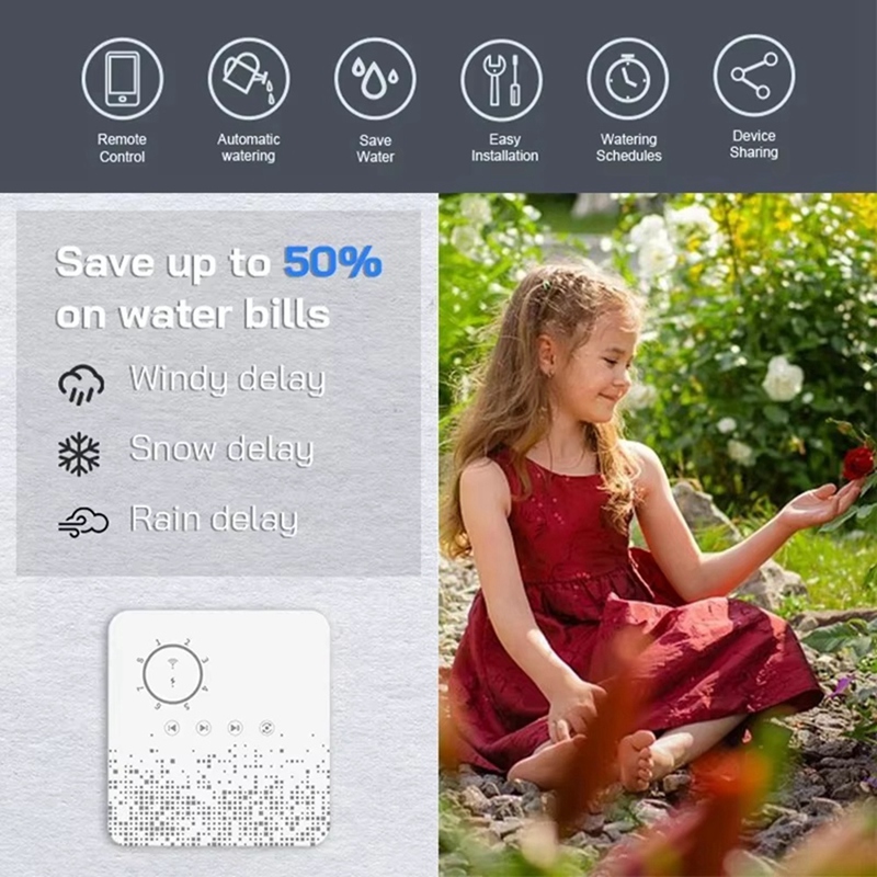 Умный контроллер полива Tuya W – обзор и цена Smart Garden Home