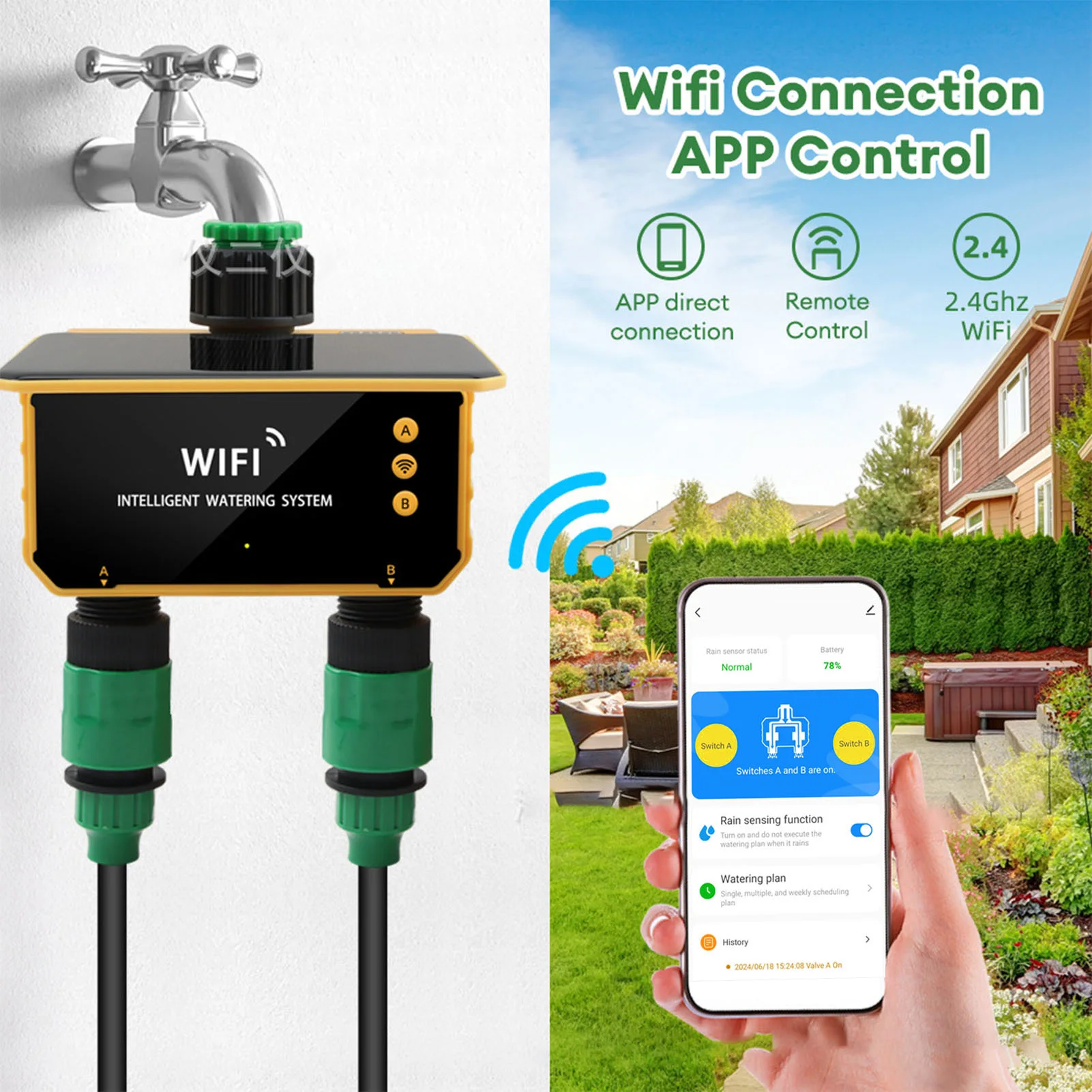 Солнечный Wi-Fi таймер для умн – обзор и цена Smart Garden Is