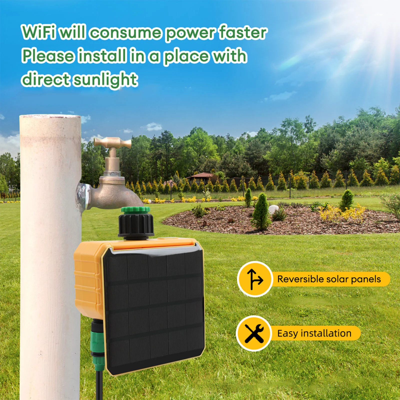 Солнечный Wi-Fi таймер для умн – обзор и цена Smart Garden Is