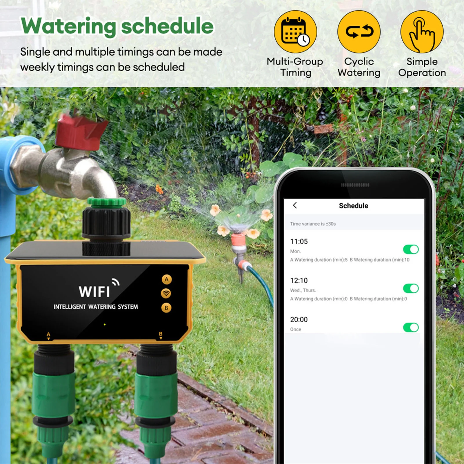 Солнечный Wi-Fi таймер для умн – обзор и цена Smart Garden Is