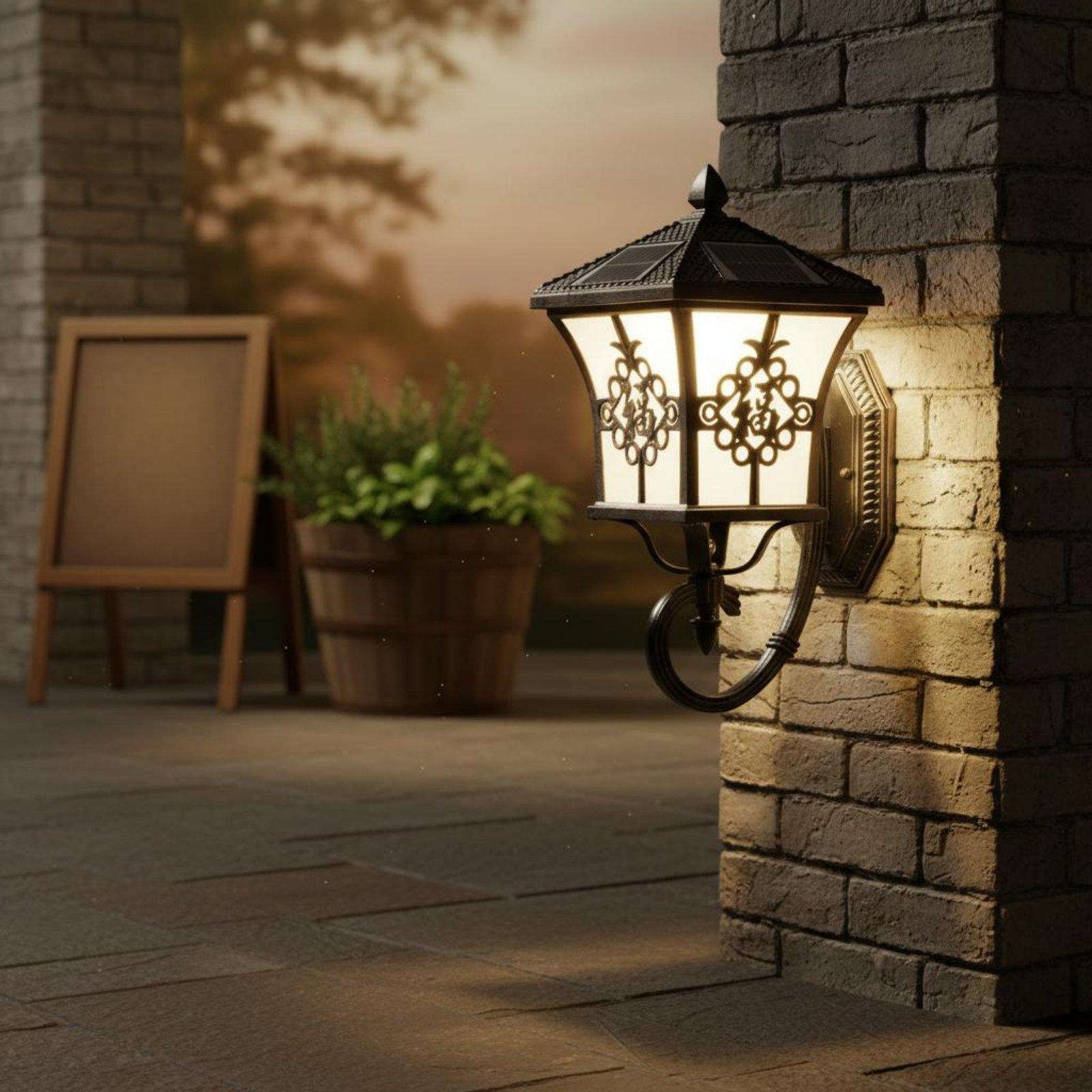 Умный солнечный настенный свет – обзор и цена Smart Garden Lanterns